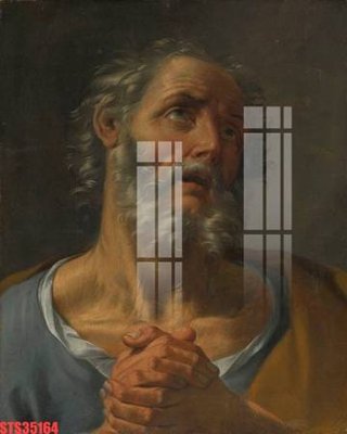 File ảnh Tranh sơn dầu phương tây tổng hợp STS35164 (gốc) in decal dán tường