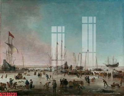 File in trần Tranh sơn dầu phương tây tổng hợp STS35231 (bản gốc) đại dương