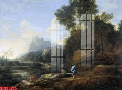 File ảnh gốc Tranh sơn dầu phương tây tổng hợp STS35245 (chuyên in mica)