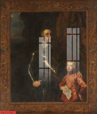 File gốc Tranh sơn dầu phương tây tổng hợp STS35296 (in 3D) nghệ thuật