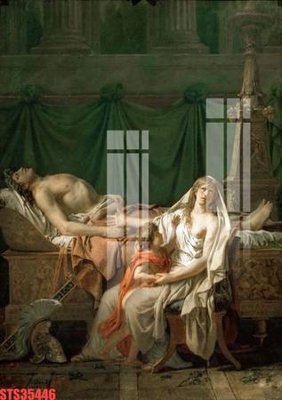 File gốc Tranh sơn dầu phương tây tổng hợp STS35446 (ảnh chi tiết) để in lụa