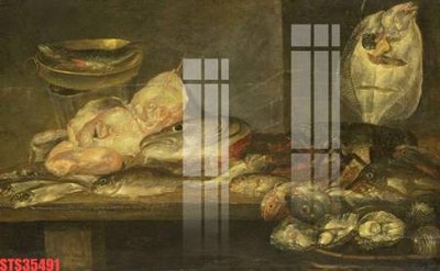 Download file Tranh sơn dầu phương tây tổng hợp STS35491 (chuẩn in) chất lượng cao