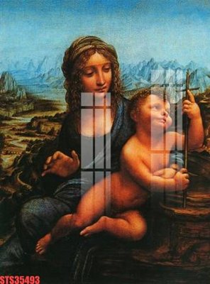 File gốc Tranh sơn dầu phương tây tổng hợp STS35493 (in lụa) tranh phong thủy