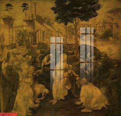 File gốc Tranh sơn dầu phương tây tổng hợp STS35504 (phong cách) châu Âu