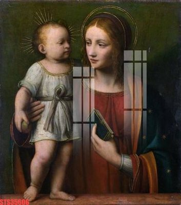 File gốc Tranh sơn dầu phương tây tổng hợp STS35606 (phong cách) cổ điển