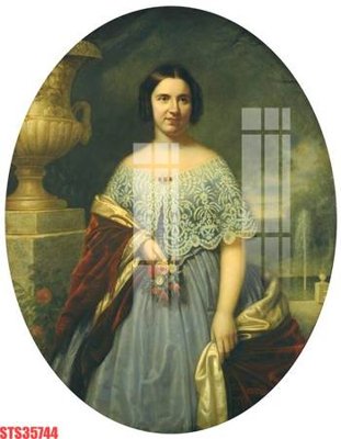 File tranh Tranh sơn dầu phương tây tổng hợp STS35744 (gốc) in vải canvas