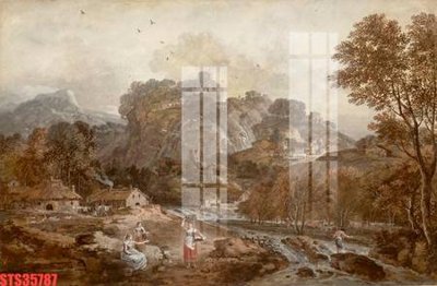 File in ấn Tranh sơn dầu phương tây tổng hợp STS35787 (bản gốc) sắc nét