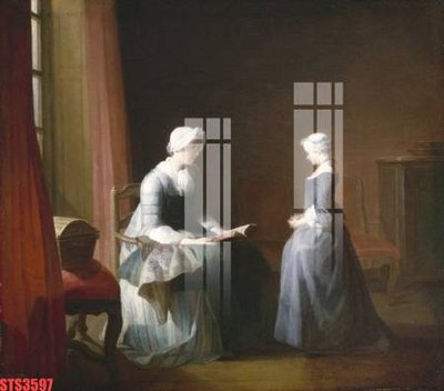 File tranh Tranh sơn dầu phương tây tổng hợp STS3597 (bản gốc) treo tường