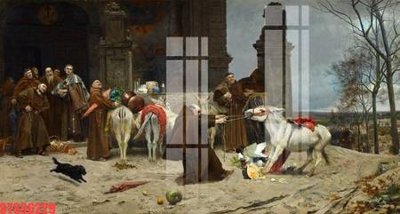 File gốc Tranh sơn dầu phương tây tổng hợp STS36229 (phong cách) cổ điển