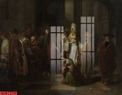 File tranh Tranh sơn dầu phương tây tổng hợp STS36433 (gốc) chủ đề động vật