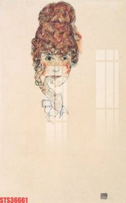 File in trần Tranh sơn dầu phương tây tổng hợp STS36661 (bản gốc) mây trời