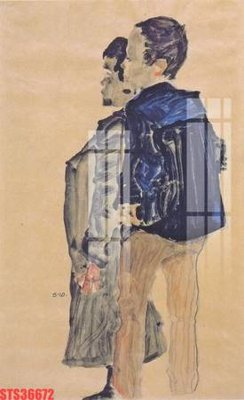 File tranh Tranh sơn dầu phương tây tổng hợp STS36672 (gốc) in trên kính