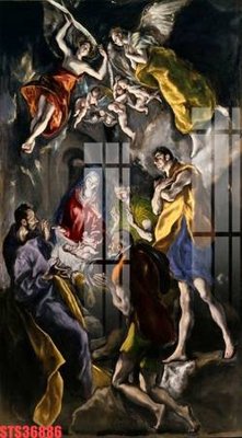 File tranh Tranh sơn dầu phương tây tổng hợp STS36886 (file gốc) chủ đề phong thủy