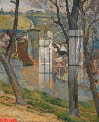 File gốc Tranh sơn dầu phương tây tổng hợp STS36986 (in lụa) tranh mã đáo