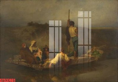 File in trần Tranh sơn dầu phương tây tổng hợp STS37461 (file gốc) phong thủy