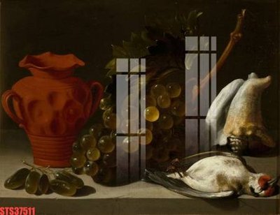 File ảnh Tranh sơn dầu phương tây tổng hợp STS37511 (gốc) in PP, decal