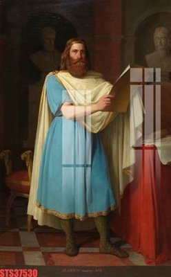 Hình ảnh file gốc in trần nhà Tranh sơn dầu phương tây tổng hợp STS37530