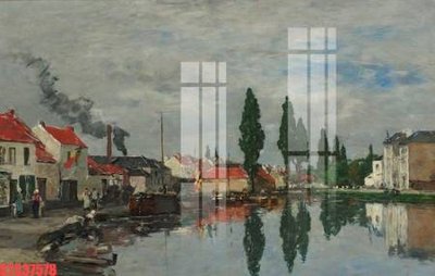 File in ấn Tranh sơn dầu phương tây tổng hợp STS37578 (bản gốc) cao cấp