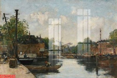 File tranh Tranh sơn dầu phương tây tổng hợp STS37581 (bản gốc) trang trí văn phòng