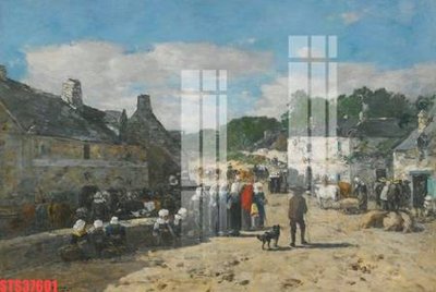 File in mica Tranh sơn dầu phương tây tổng hợp STS37601 (bản gốc) siêu trong