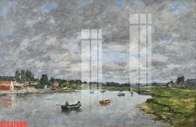 File tranh gốc in trần nhà Tranh sơn dầu phương tây tổng hợp STS37605 3D