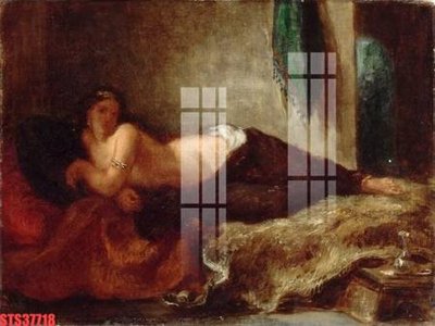 File tranh Tranh sơn dầu phương tây tổng hợp STS37718 (gốc) in vải canvas