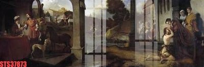 File ảnh Tranh sơn dầu phương tây tổng hợp STS37873 (gốc) in quảng cáo ngoài trời