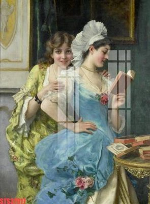 Download file gốc Tranh sơn dầu phương tây tổng hợp STS37917 (in mica) logo