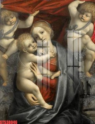 File in ấn Tranh sơn dầu phương tây tổng hợp STS38046 (bản gốc) cao cấp