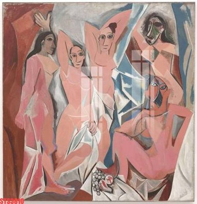 Tải xuống file tranh gốc Tranh sơn dầu phương tây tổng hợp STS3810 (PSD/TIFF)