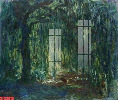 File tranh Tranh sơn dầu phương tây tổng hợp STS3816 (ảnh gốc) in trần 3D