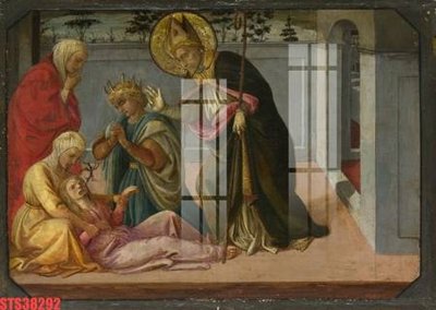 Download file tranh Tranh sơn dầu phương tây tổng hợp STS38292 (file gốc PSD)