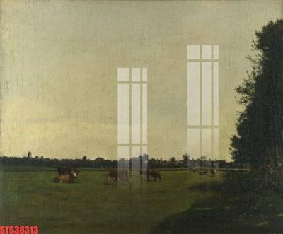 File gốc Tranh sơn dầu phương tây tổng hợp STS38313 (phiên bản chuẩn) để in ấn