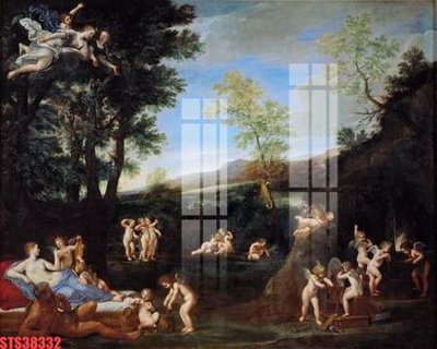 File gốc Tranh sơn dầu phương tây tổng hợp STS38332 (dành cho quảng cáo)