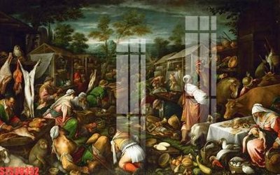 File gốc Tranh sơn dầu phương tây tổng hợp STS38352 (thiết kế) độc quyền