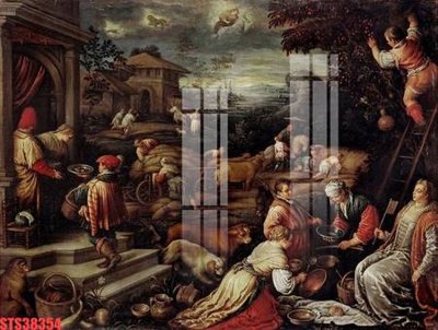 File gốc Tranh sơn dầu phương tây tổng hợp STS38354 (in mica) làm quà tặng