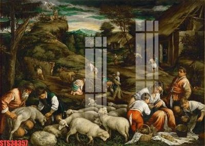 Tệp tin gốc Tranh sơn dầu phương tây tổng hợp STS38357 (chất lượng) Tranh sơn dầu phương tây tổng hợp STS38357