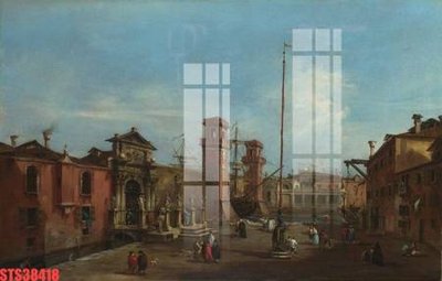 File gốc Tranh sơn dầu phương tây tổng hợp STS38418 (in mica) trang trí