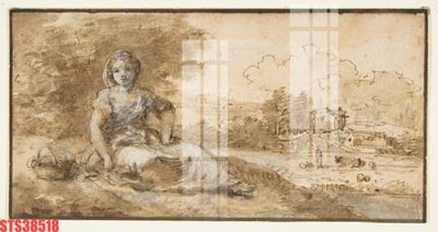 Download file Tranh sơn dầu phương tây tổng hợp STS38518 (gốc) in mica ốp bếp