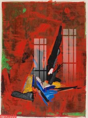 File tranh gốc in trần nhà Tranh sơn dầu phương tây tổng hợp STS38536 3D