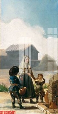 Download file ảnh gốc Tranh sơn dầu phương tây tổng hợp STS38581 để in ấn