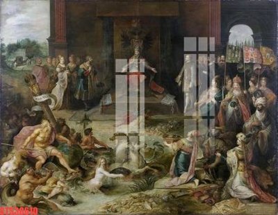 File gốc Tranh sơn dầu phương tây tổng hợp STS38610 (in lụa) trang trí tường