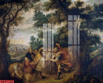 Tải về file tranh gốc Tranh sơn dầu phương tây tổng hợp STS38614 (để in quảng cáo)