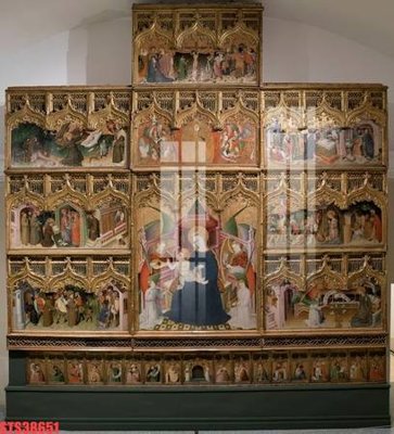 Ảnh mô tả file gốc in mica Tranh sơn dầu phương tây tổng hợp STS38651