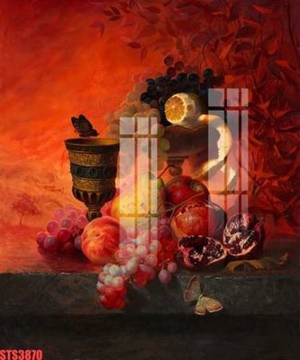 File gốc Tranh sơn dầu phương tây tổng hợp STS3870 (chuẩn CMYK) cho nhà in