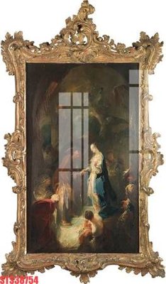 File gốc Tranh sơn dầu phương tây tổng hợp STS38754 (ảnh chi tiết) để in ấn