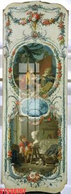 File in trần Tranh sơn dầu phương tây tổng hợp STS38797 (file gốc) chủ đề vũ trụ