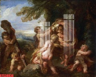 Download file tranh PSD Tranh sơn dầu phương tây tổng hợp STS38838 để chỉnh sửa