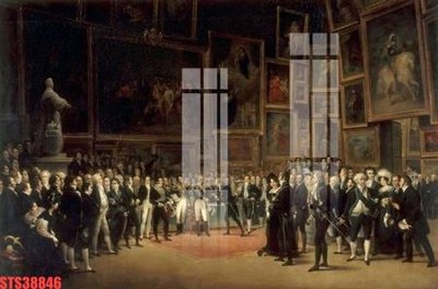 Ảnh gốc Tranh sơn dầu phương tây tổng hợp STS38846 (nét căng) in mica