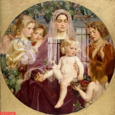 Tải file Tranh sơn dầu phương tây tổng hợp STS38916 (PSD) cho in tranh kính